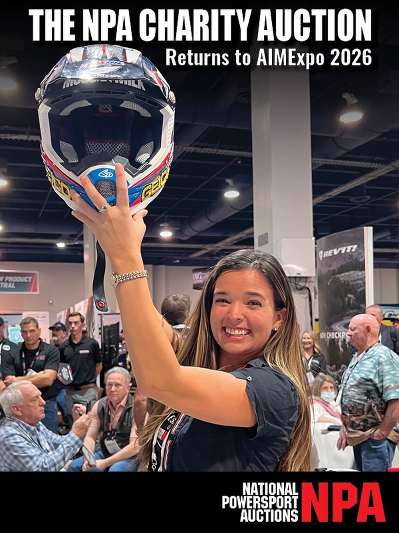 Dealernews's tweet photo. @npauctions, Booth #2005 at @AIMExpo continues its matchmaking efforts to marry dealers with pre-owned inventory. The leading provider of powersports, RV and marine remarketing services, has officially released its 2026 Auction Calendar. #npauctions
https://t.co/n5OvjhuEsP https://t.co/fzD0oObo1T