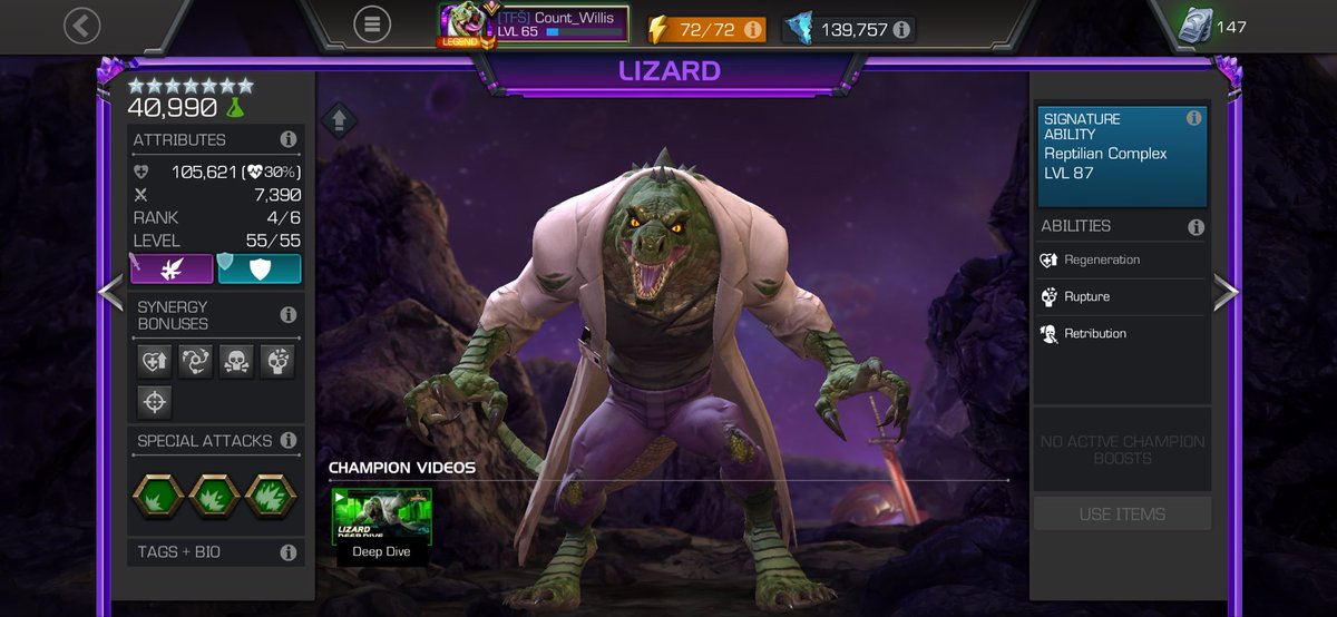 Count_willis's tweet image. YES!!!! @MarvelChampions #mcoc