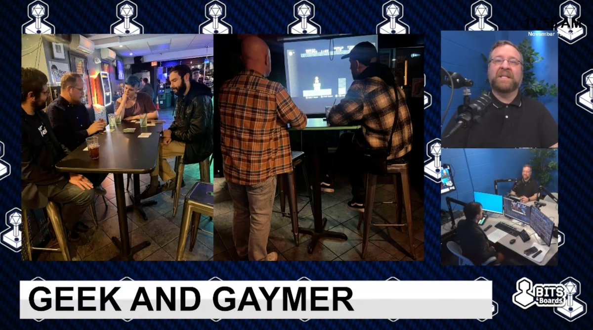 ak10abc's tweet image. 🏳️‍🌈What better to do this winter than go down to @Rocks77 every Wednesday for some games? Bill Robson joined me on Bits &amp;amp; Boards to discuss his weekly hangout, Geek and Gaymer (hehe, get it?)🏳️‍🌈
youtu.be/6WgZGVWpoU8?si…