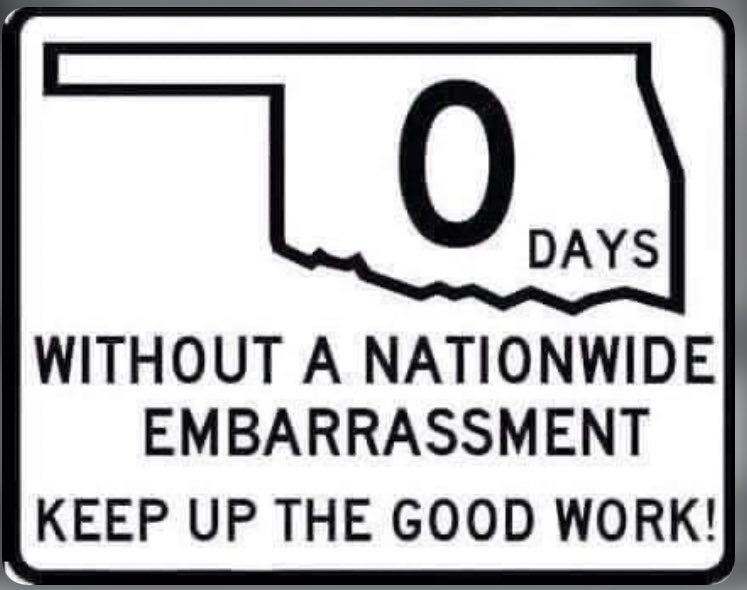 jfitz_1969's tweet photo. @UofOklahoma Life long Sooner and this is embarrassing! https://t.co/a8ST7Zs8av