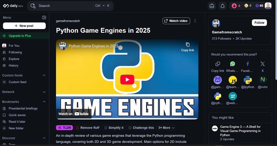 DayDayUp22's tweet image. 📅 December 17, 2025
• #Beyond365DaysOfCode Day 353
• #100DaysOfCode Day 353
• #freeCodeCamp

📖 Daily Reading
✅ freeCodeCamp News – 1 article
✅ Daily.dev – 1 article