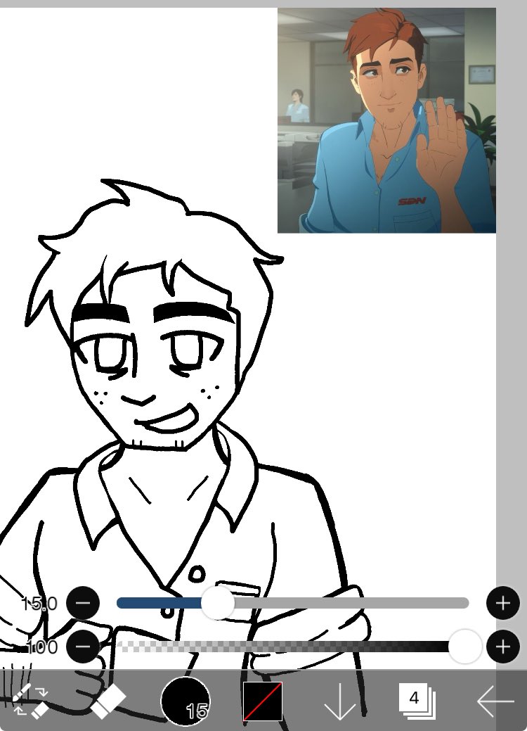 Drawing him made me realize what a cutie patootie he is. 

#dispatch