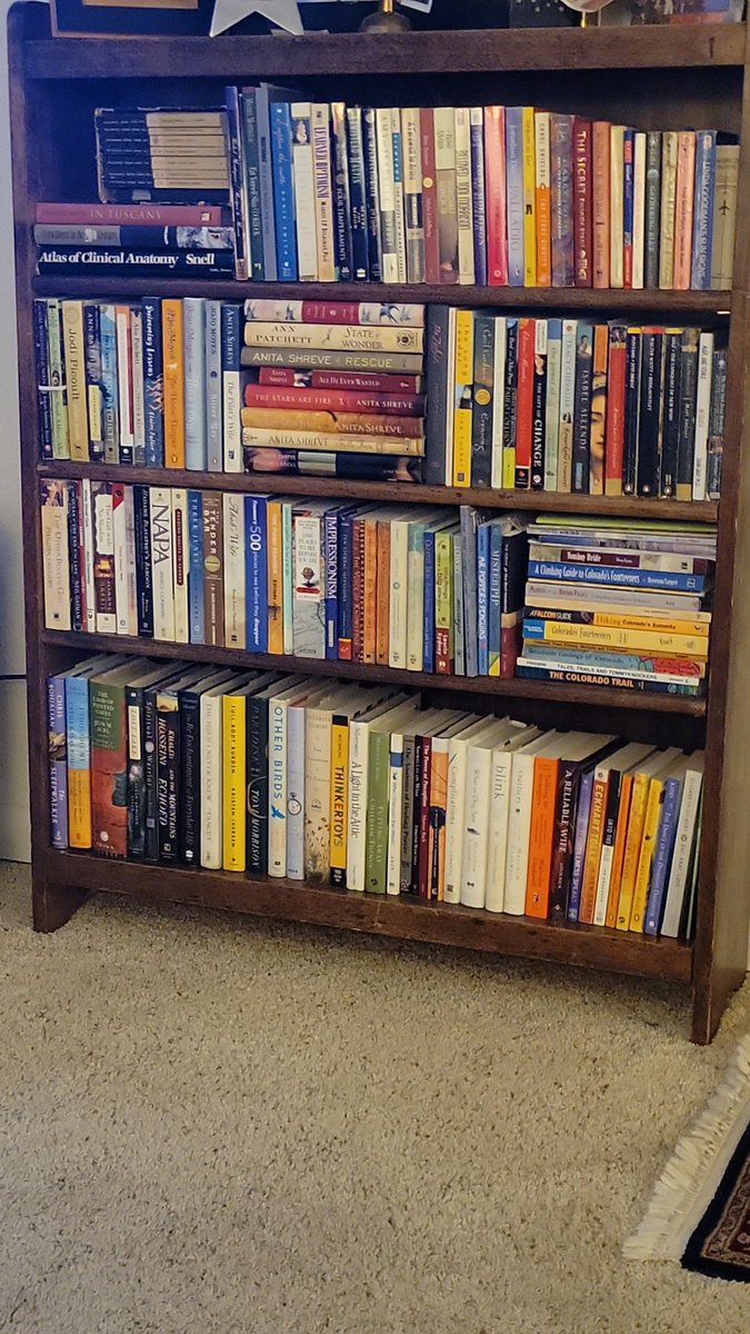RALF30352174's tweet photo. @KyleClark your bookshelves look a lot like ours! https://t.co/ATLpeiVlhI