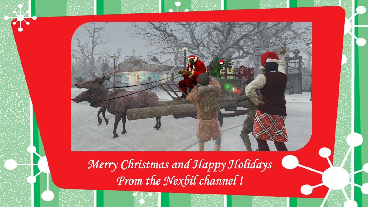 nexbil01's tweet photo. A Merry Christmas and Happy Holidays to everyone.
#fallout3 #falloutnv #fallout76 #bethesda #obsidian #brotherhoodofsteel #minuteman #fallout #fallout4 #falloutmeme #bethesdagamestudios #bethesdagamestudiosmeme #machinima https://t.co/GvZ1S6v9vp