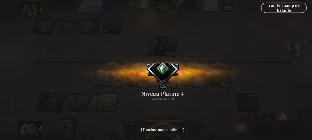 MagikDrawTCG's tweet image. Pas mal cette reprise sur @MTG_Arena 
Platine en full chill
Mais je pense pour aller chercher le diamant/mythique ça va pas être là même histoire 😅
#MagicStandard #MagicTheGathering