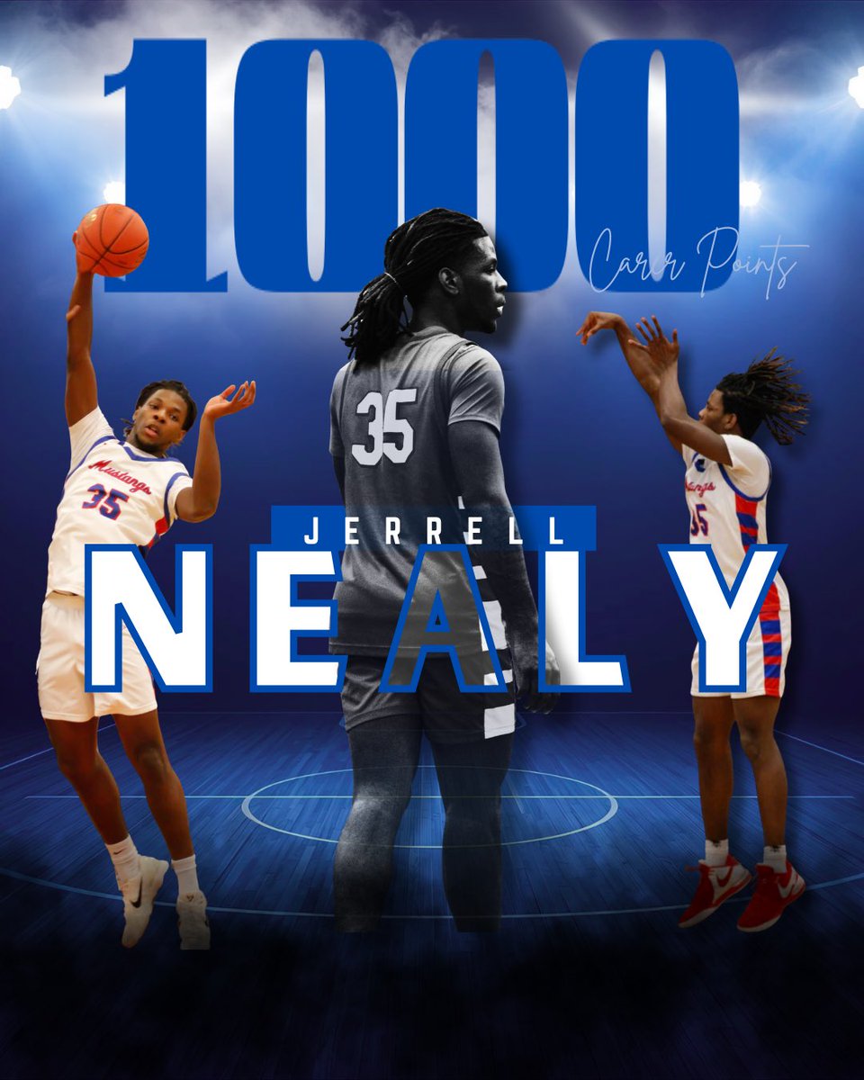 MustangsBBall_'s tweet photo. Jerrell Nealy eclipses the 1000 point mark for his career with a layup today vs Eden! 

@centercourt42 @wnyhoopmania @CoachesCorner23 https://t.co/oncMdik6gk