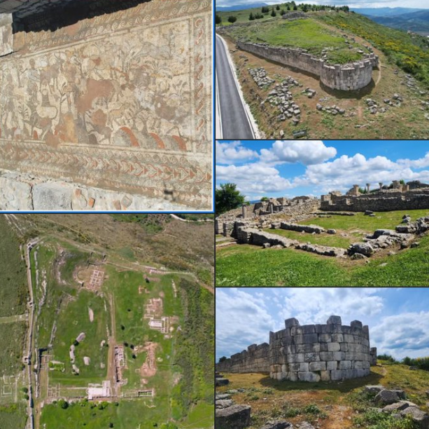 🏛️🇦🇱The Archaeological Park of Bylis is a valuable testament to Albanian heritage, rich in historical monuments and offering impressive views thanks to its geographical location.