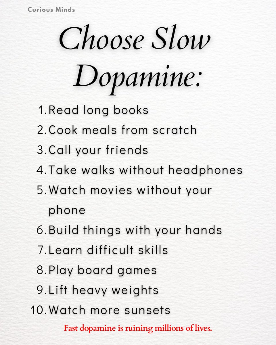 CuriousMindsHub's tweet image. Fast dopamine is ruining millions of lives.