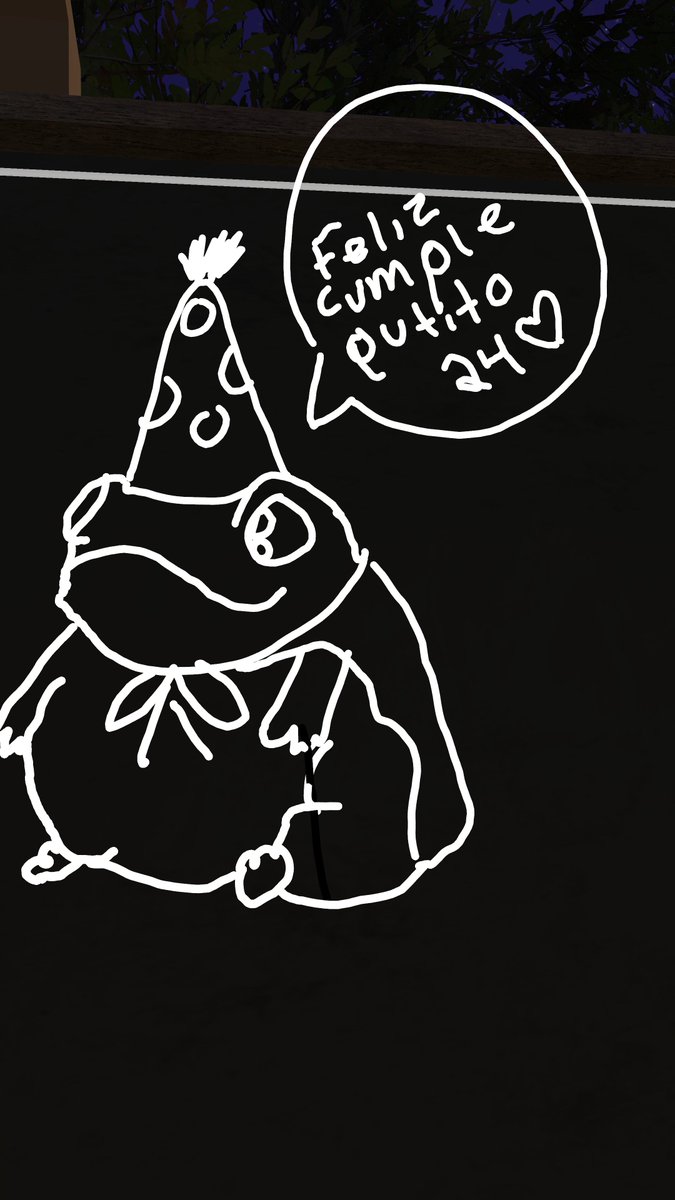 chapuVT's tweet photo. el mejor dibujo para felicitar a alguien jajdjadj https://t.co/1np56yc2kw