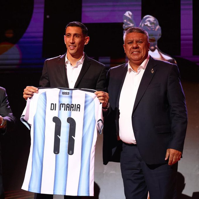 ¡Muchas gracias al Círculo de Periodistas Deportivos por el reconocimiento a la Selección Argentina durante los Premios Olimpia!