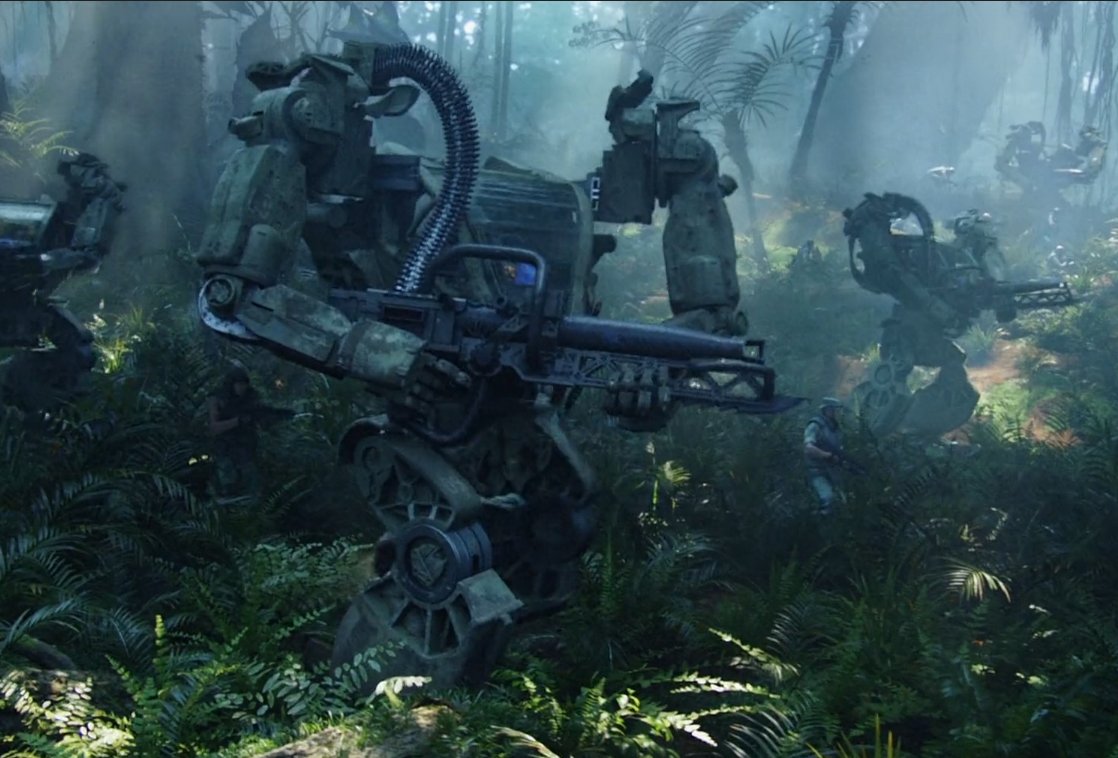 One part of Avatar i think is very underrated are the cool human vehicle designs. Particularly the crab mech and armoured train are awesome