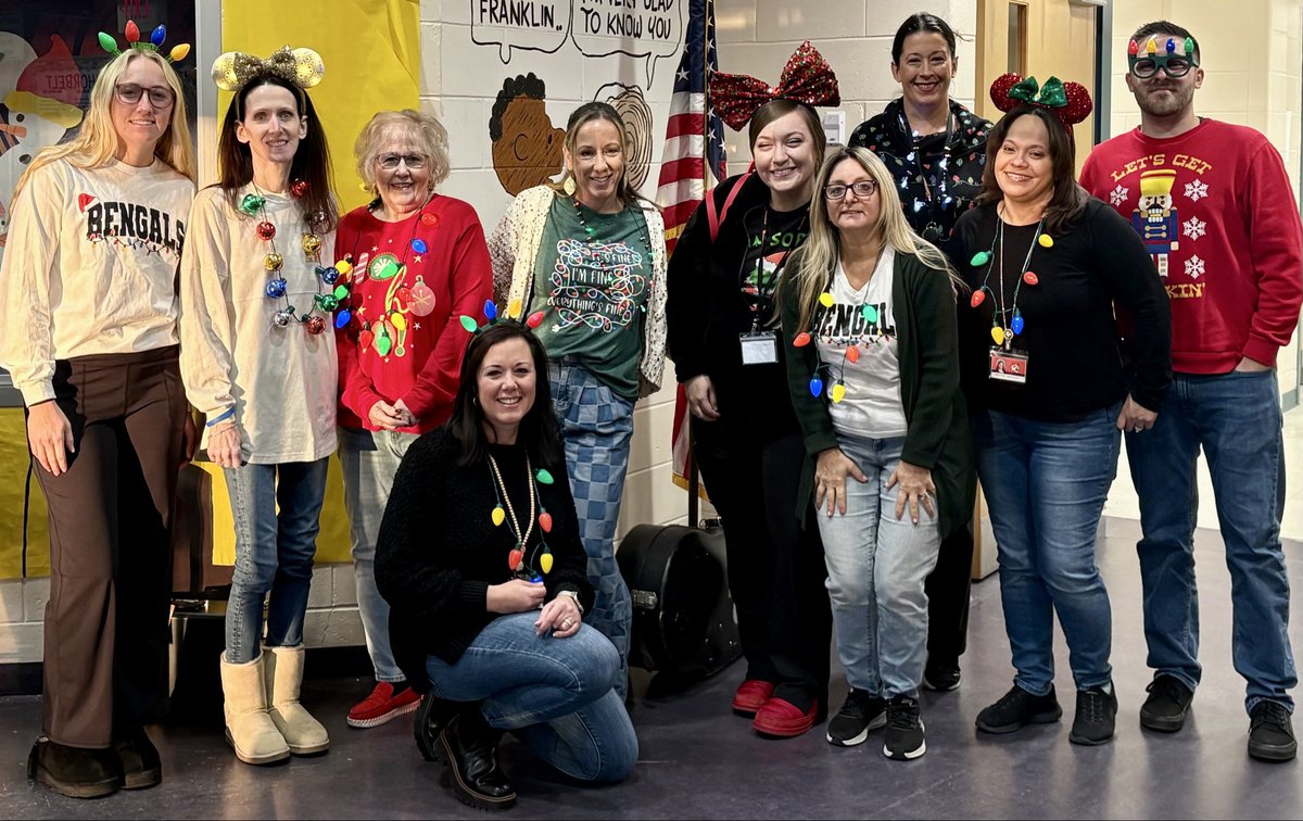 Day 16 of the #districtholidaychallenge-Holiday Lights-Wear Something Shiny and Bright