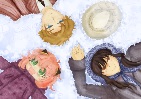 pursonicwave's tweet photo. spy x family! this is for the #vgenchallenge 
i loved drawing patterns on all of them it was super fun lol <3 https://t.co/fCwVaXSFwr
