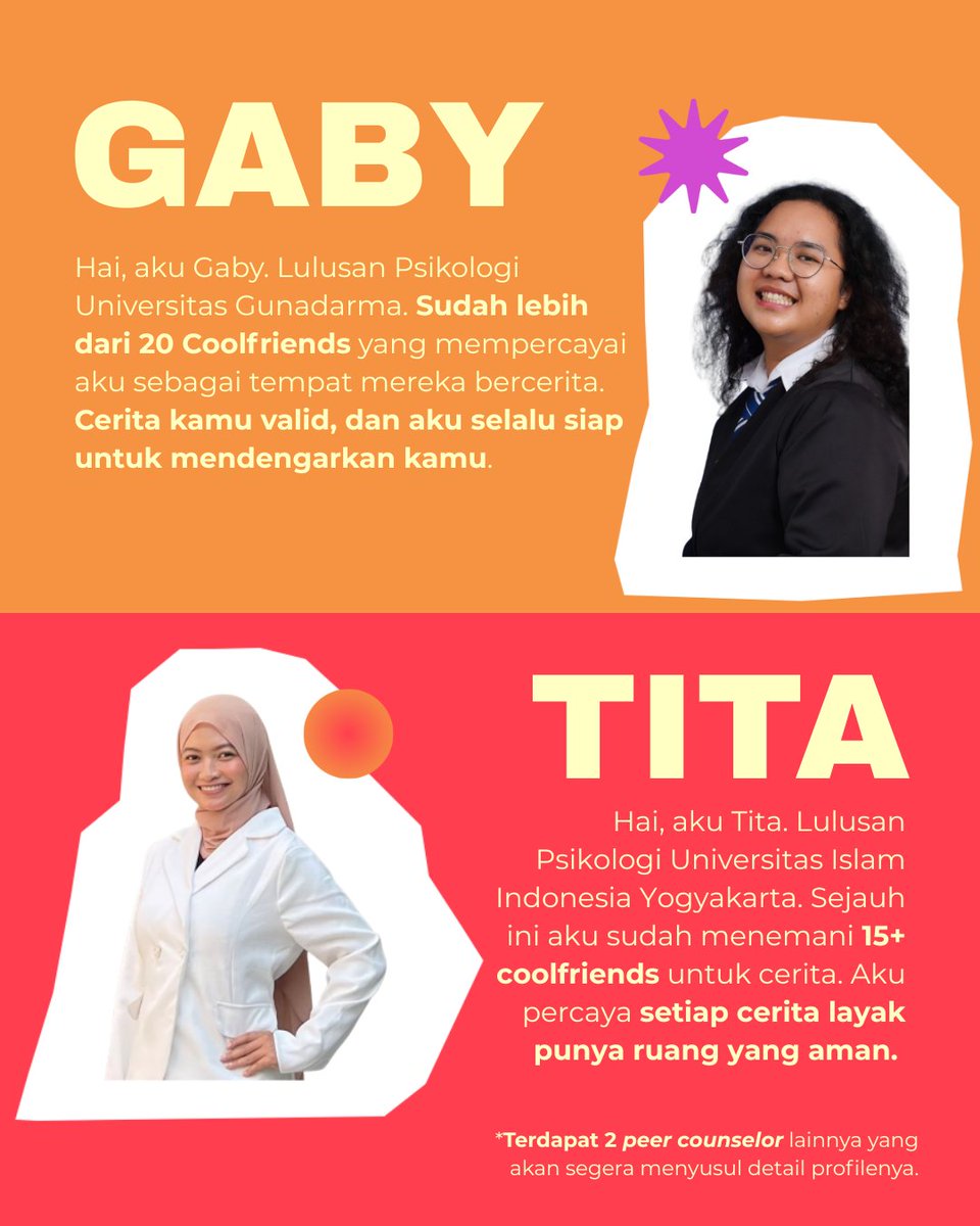 curcoolofficial's tweet photo. Lagi rame di kepala?🎢📉
Mungkin kamu cuma butuh ruang buat cerita.🛋️

Ayo ke 🪑Curcool Sit n Share
Ruang sesi bercerita gratis, didengar oleh pendengar yang tepat.

📍Taman Literasi, Blok M 
🗓Sabtu, 27 Desember 2025.

👉 Registrasi di sini: https://t.co/twmGvhXI2U https://t.co/C2N2SCCyb7