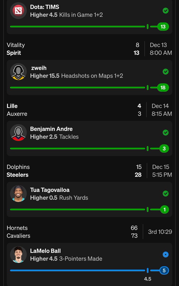 DONZPICKS's tweet image. CASH IT ✅🍀

UNDERDOG STREAK (3️⃣)

#Underdog | #UDPartner | #UnderdogStream | #Gambling𝕏