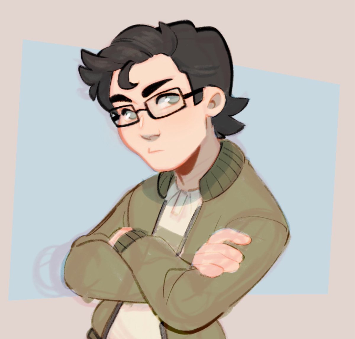 SquashPatch's tweet image. Spencer doodle since I guess I don’t hate him anymore