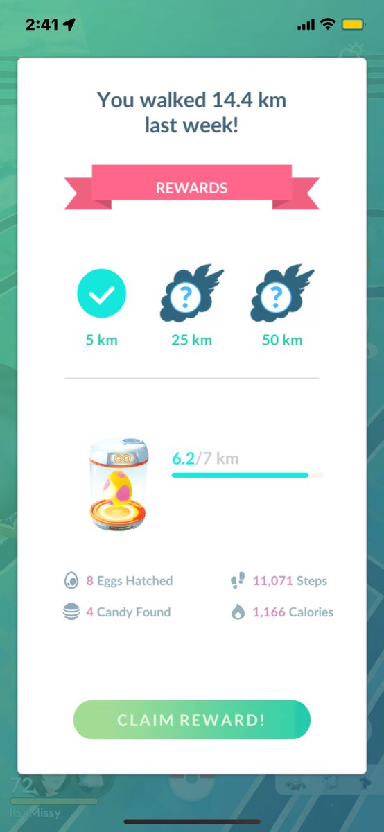 Missysartbook's tweet image. #PokemonGo #WeeklyWalk