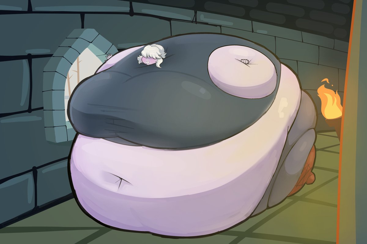 MprsDate's tweet photo. let's hope it doesn't get any bigger, because these dungeon corridors aren't very big
COMM @ASnacktivity https://t.co/xny82voMdt