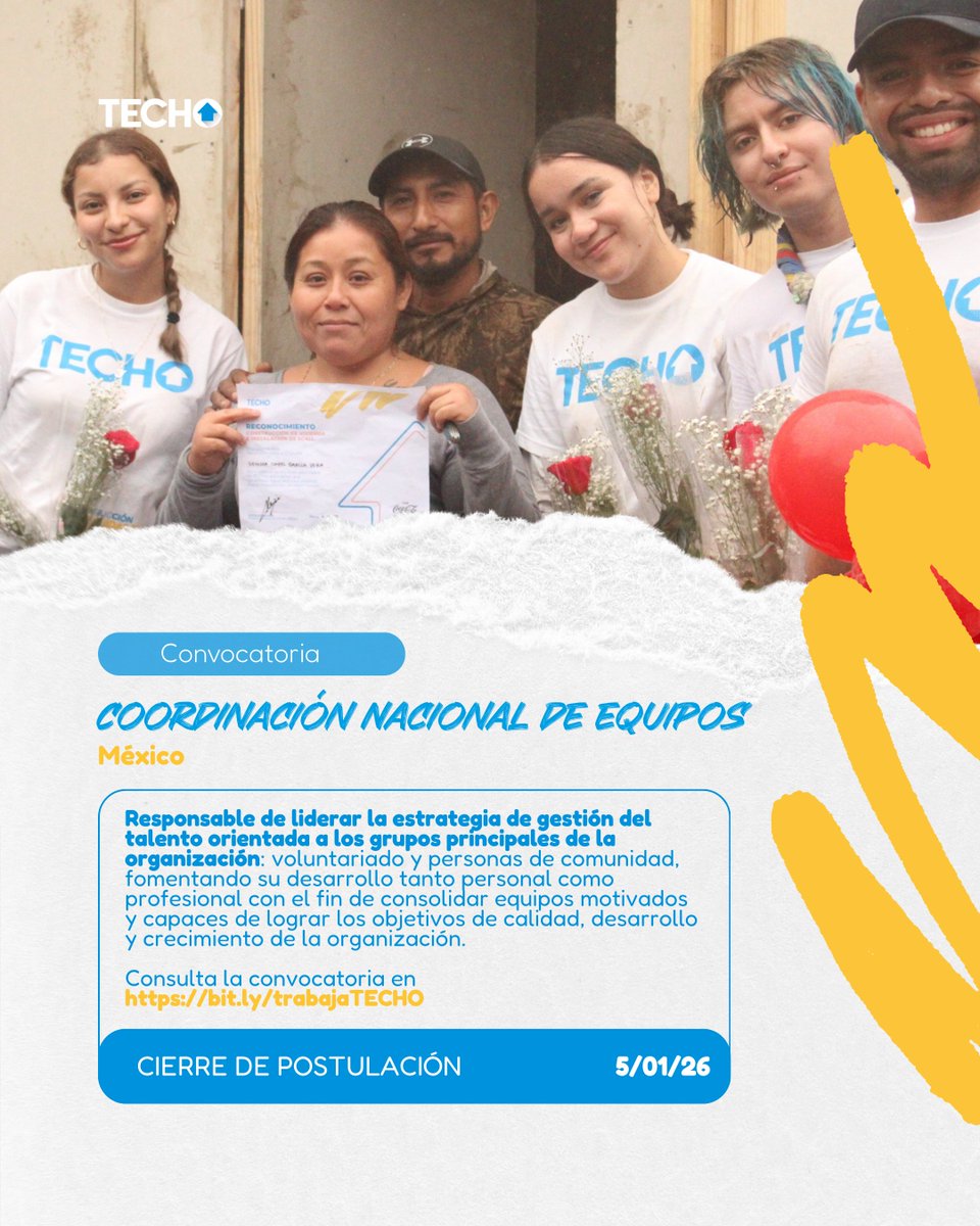 TECHO México tweet media