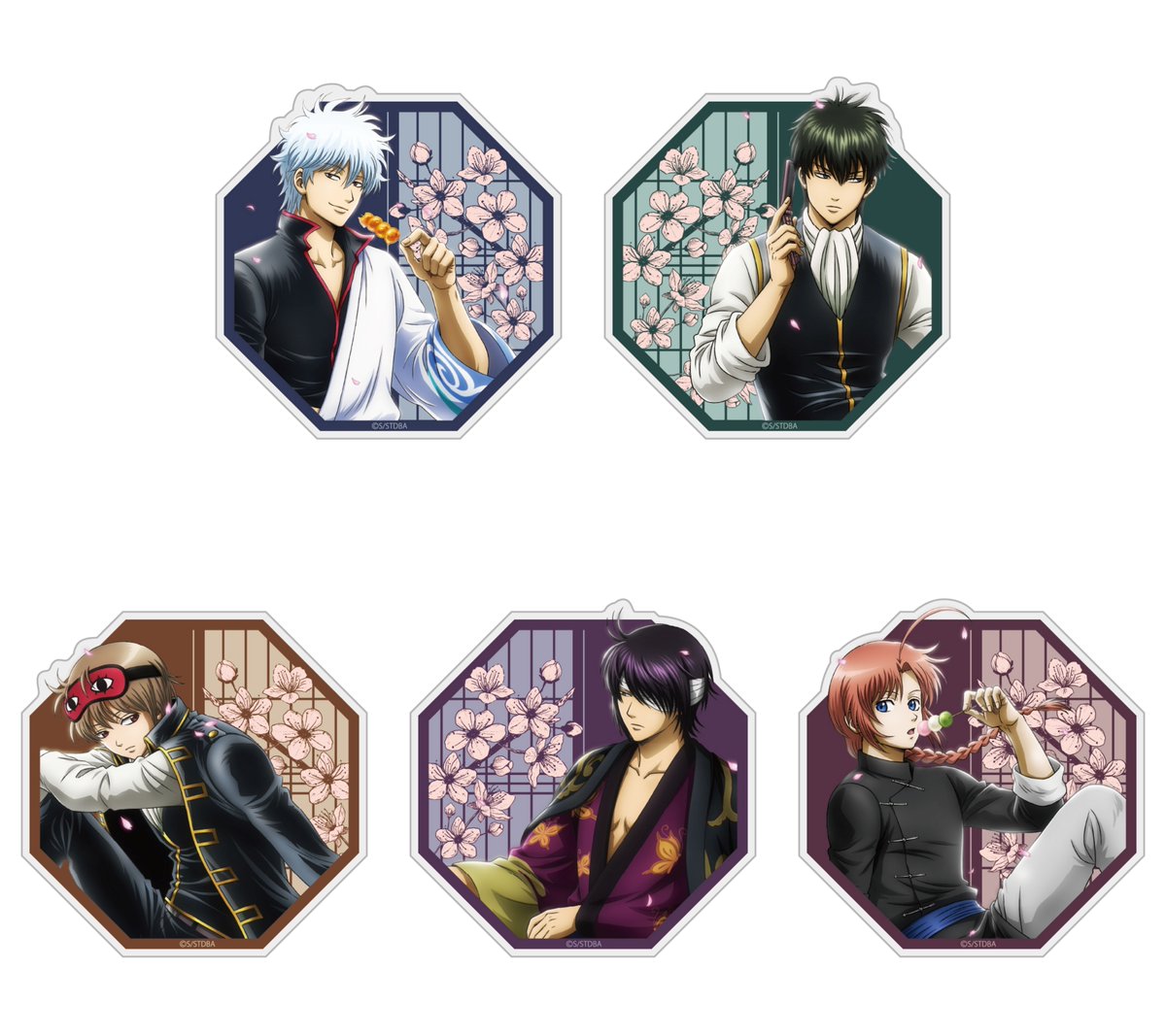 銀魂 描き下ろし アクリルマグネット 小窓から覗く景色Ver. 各ECサイト