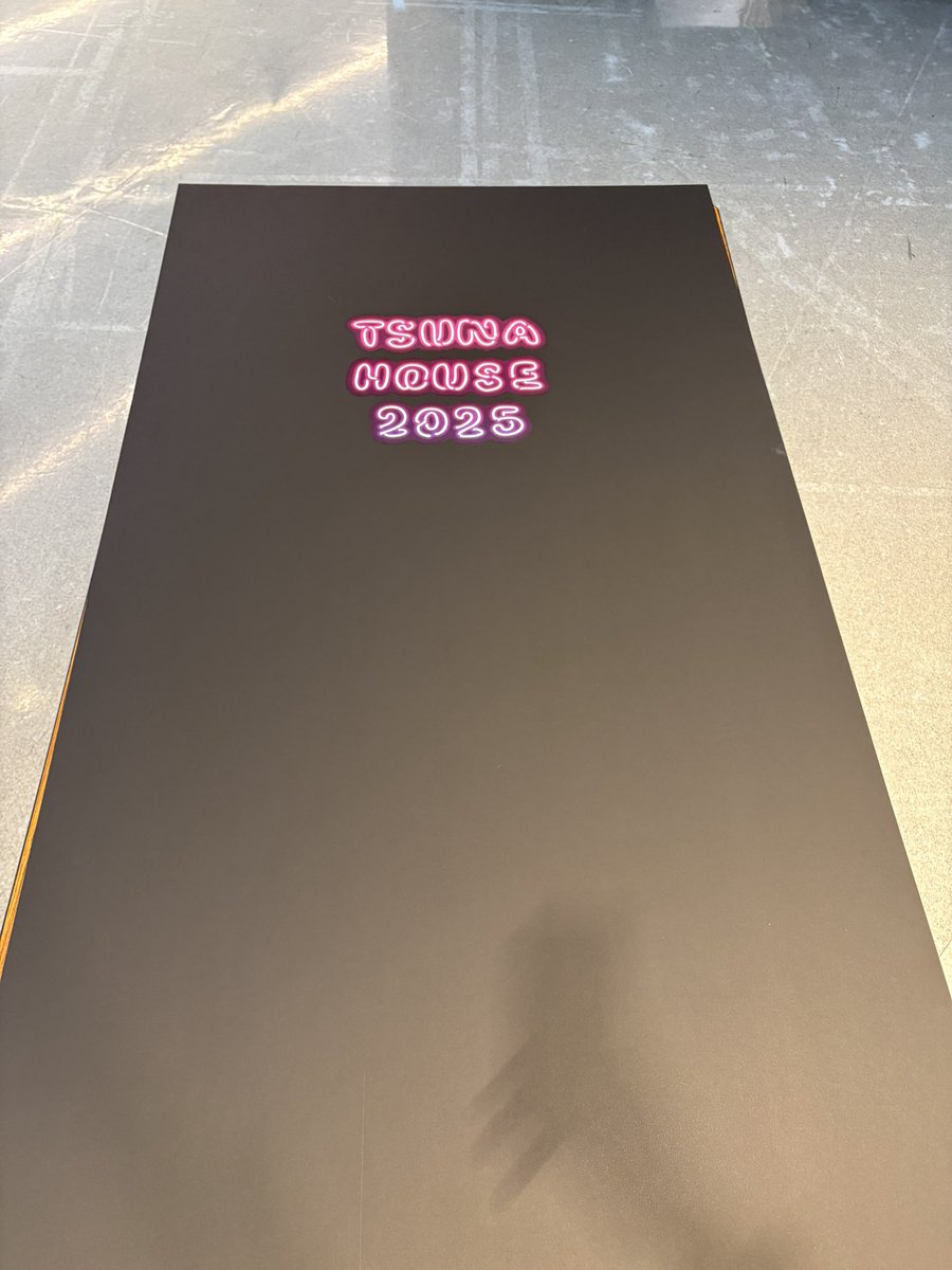 バースデーイベント🎂 『TSUNA HOUSE 2025』 本日開催です！！ 会場に