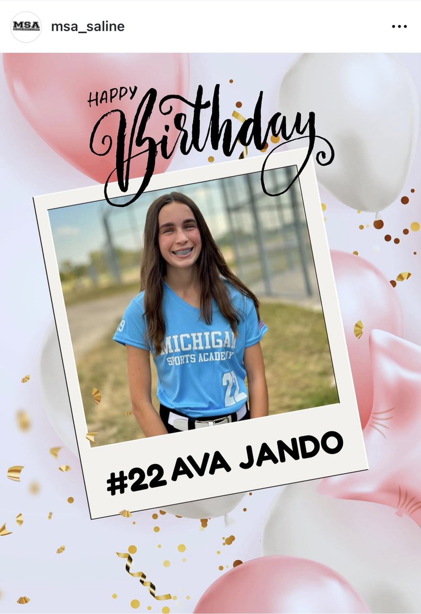 Ava Jando (2029 - 1B | LHP) tweet media