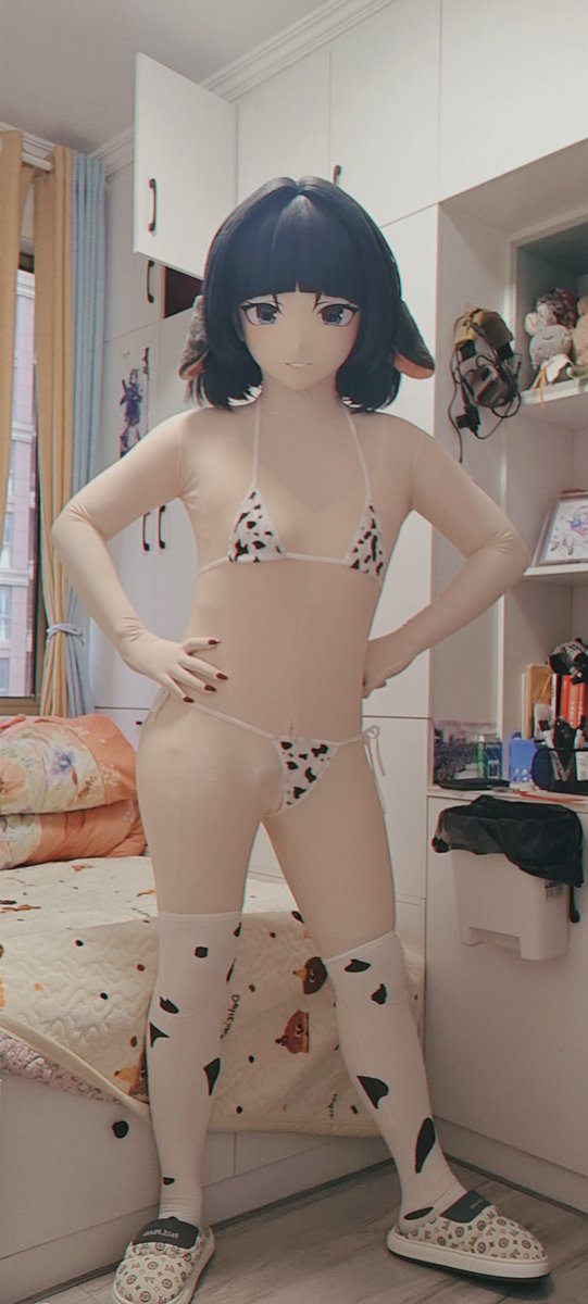ttcvbyi's tweet photo. 今天是奶牛哦～🥰🥰
#kigurumi #ZZZ https://t.co/4V9vXDjsef