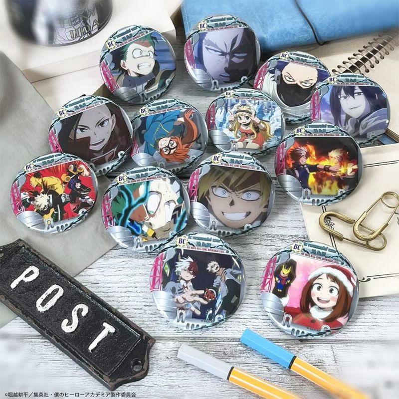 heroaca_a #ヒロアカ 【🎖Excellent scene 缶バッジ🎖】 キャラ展開は