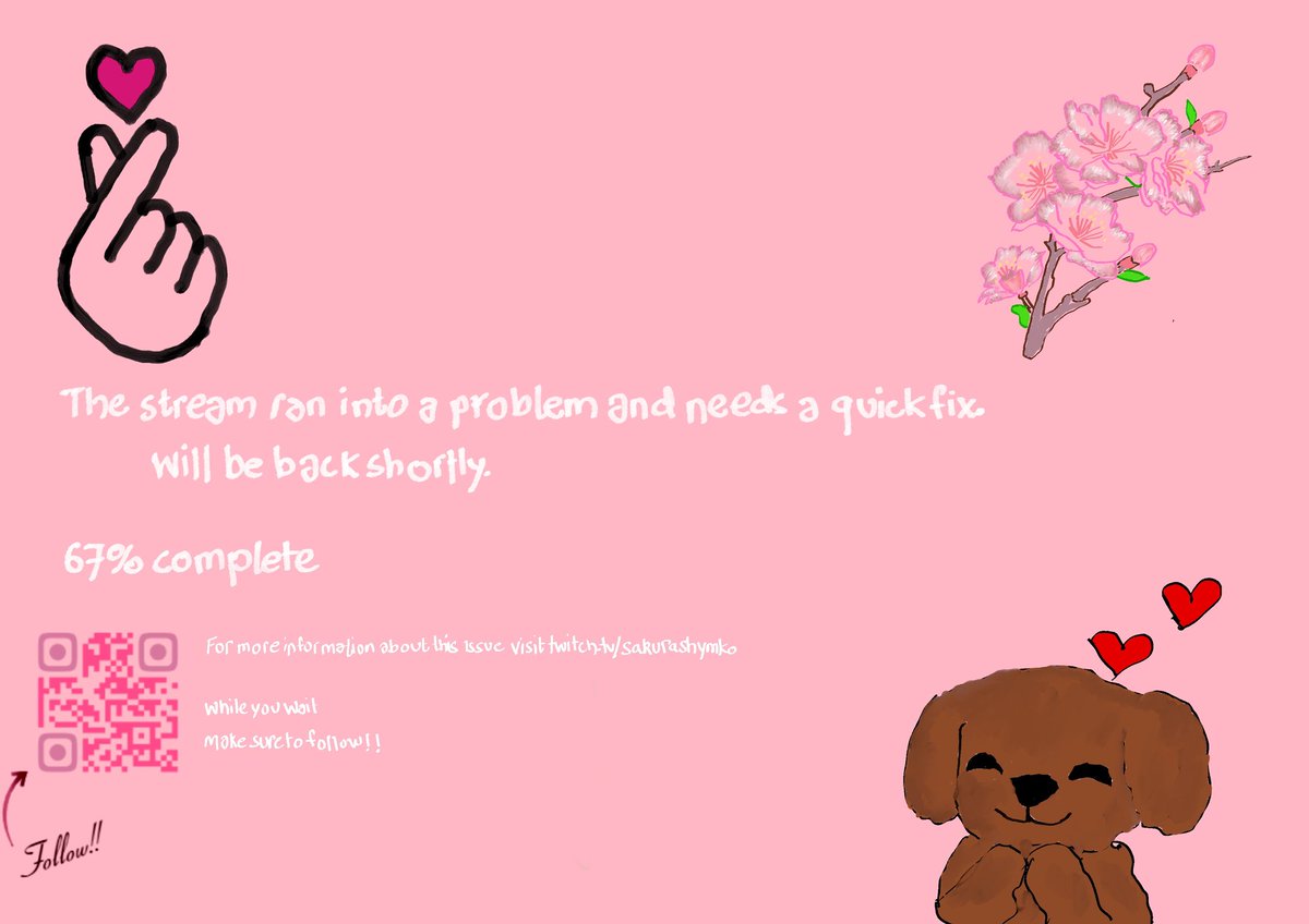 hexreboot's tweet image. Ngl i was bored af so made a custom BSOD screen idk what i am doing atp 😂