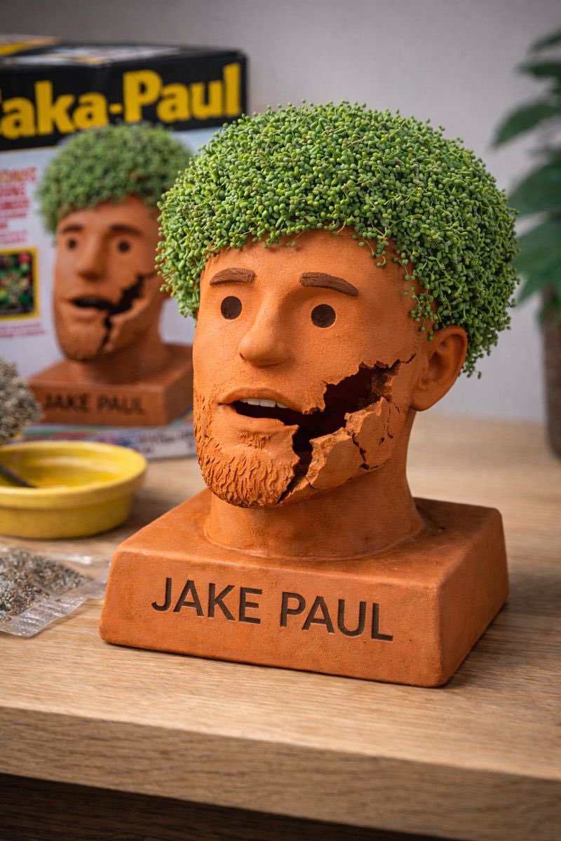 I feel a Jake Paul Chia Pet would be a great last minute Christmas gift.