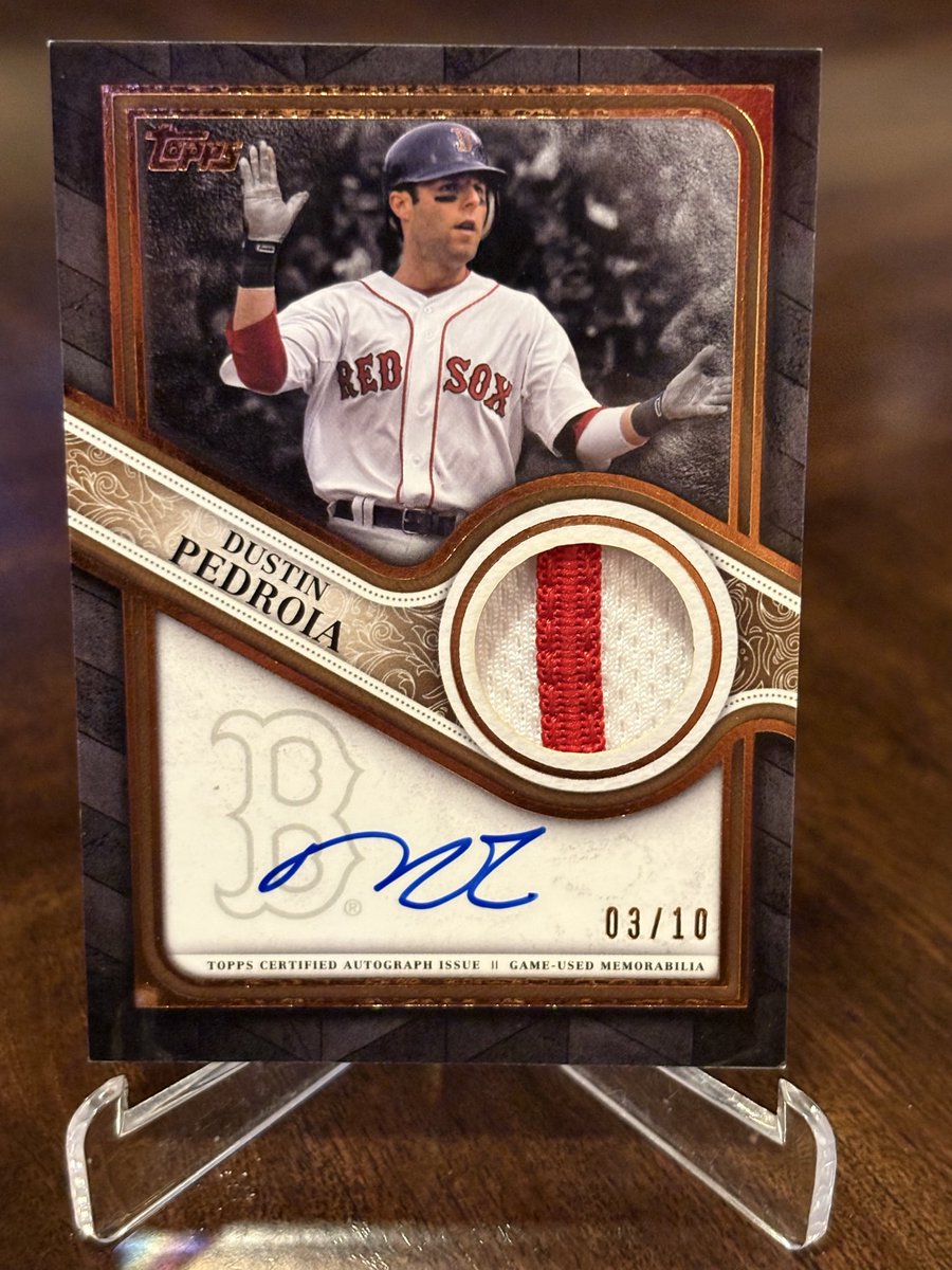 cardboardbst Chourio Red /10 - $200 Pedroia Patch /10 - $100 Soto