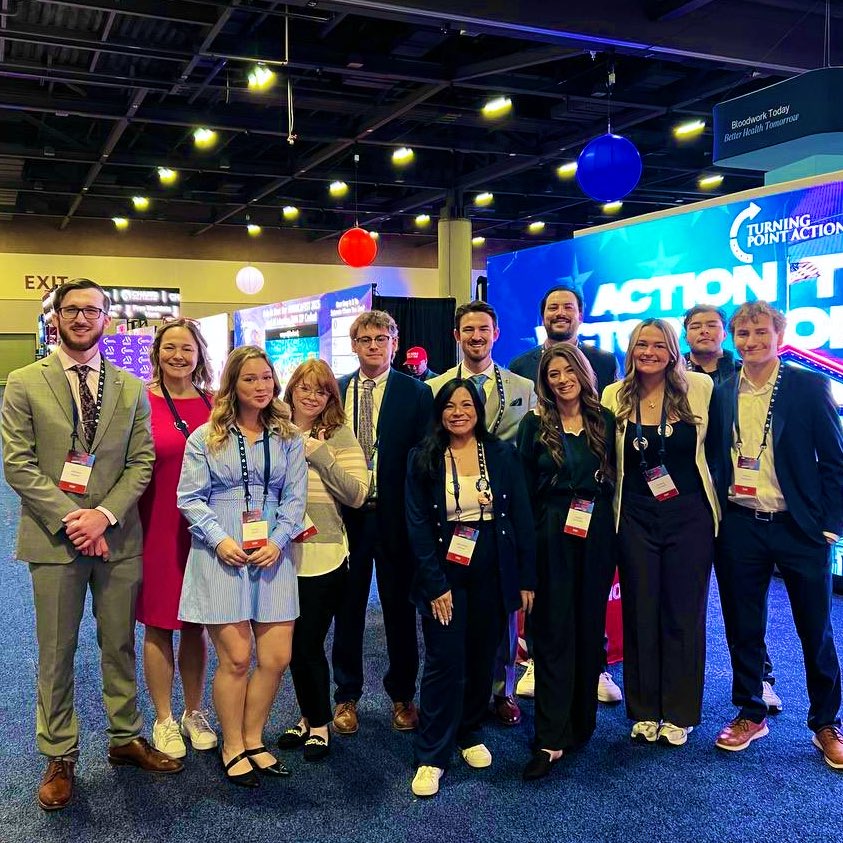 Jnet_margarita's tweet photo. Beyond proud of this team.
Our Chase The Vote and Coalitions teams owned the .@tpaction booth at AMFEST and signed up THOUSANDS of patriots who are stepping up to build coalitions in their communities, chase ballots, and get involved with Turning Point. #over3000
This is real grassroots work.
2026, we’re coming to win.
Give everyone on the team a follow:
@AlyssaGoncales
@CooperWhitmire
@aubrey_savela
@will_wyso
@Verityk04
@aubrey_burbach
@RealAZMom
@R0bertEdward
@Rileigh_Simon
@theemoryroy
@rickyguthridge
@TexPolesky
@tylercain_
@niklaus_wetter
@NFormicaGOP
@ElectHart
@Arturo_Whip
@CombatKimmy