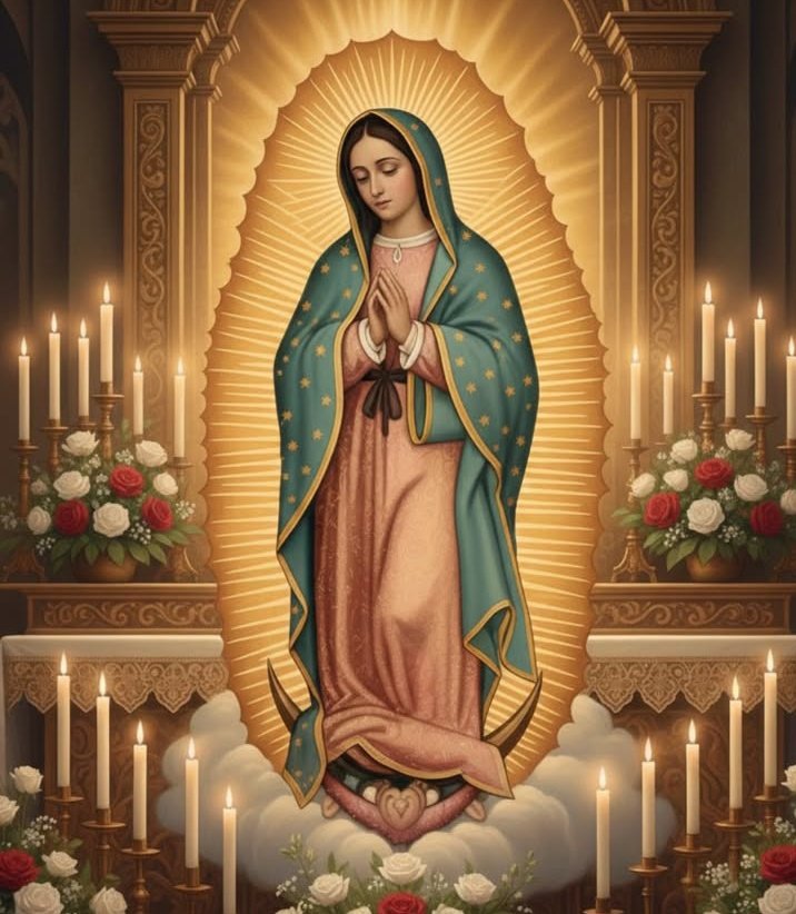 DANTE_eloficial's tweet image. ✝️ Dios te salve, María, 
llena eres de gracia;
el Señor es contigo.
Bendita Tú eres 
entre todas las mujeres,
y bendito es el fruto de tu vientre, Jesús. 

Santa María, Madre de Dios,
ruega por nosotros, pecadores,
ahora y en la hora de nuestra muerte. Amén 🙏