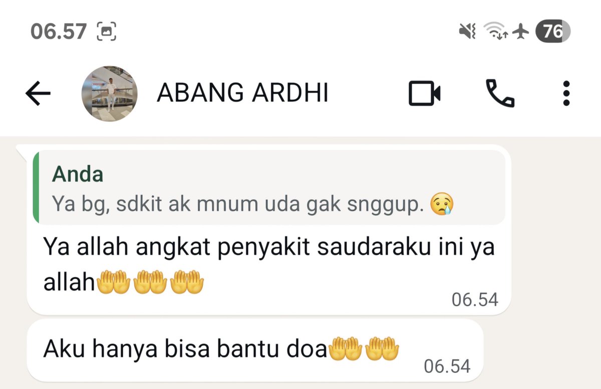 Makasih abang gantengku