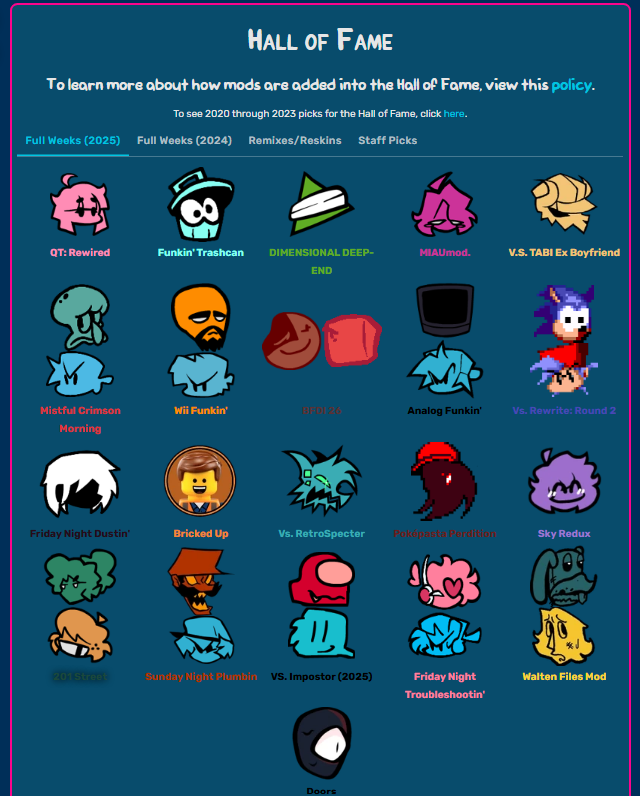 FunkipediaM's tweet image. On December 2Xst, 2025, the mod known as FNF: Doors has been placed inside the template!  

Congratulations To!:

@FNF_Doors, @PalkVerse, @Leetram_519, @Callu7777, and the rest of the team!