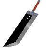 UltimaMDragoon's tweet photo. Well, here's another pixel art of a sword! (I know, another sword from video games.) This time, it's Clouds buster blade! I believe I'm improving my pixel art bit by bit, feels great! Hopefully, my next pixel creation will be different. I'm looking to make a full body. https://t.co/veL2OtoOWK