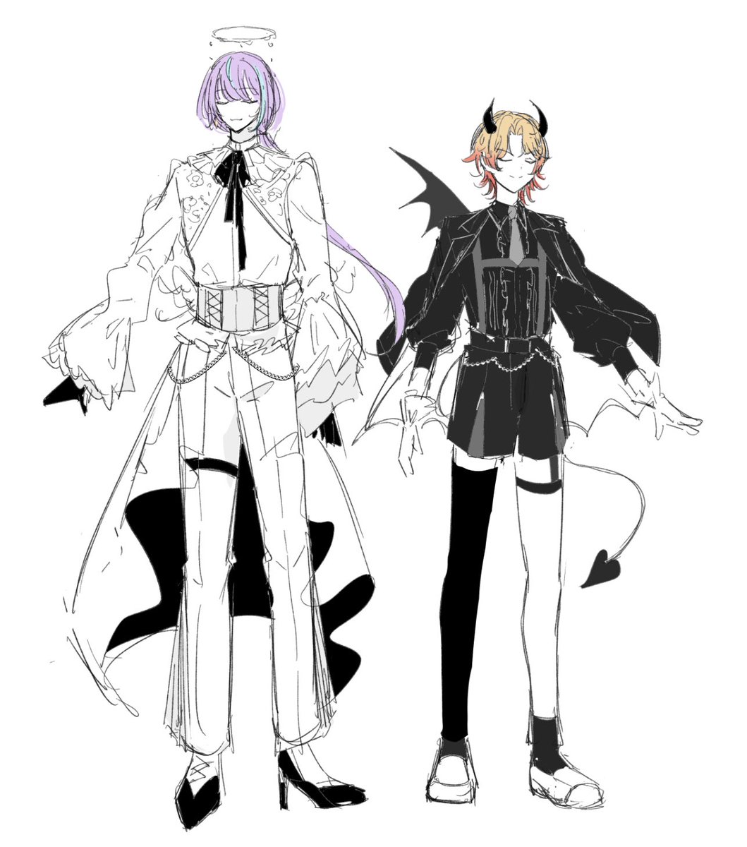 Rot__30's tweet image. 鍵に投下してた色々らくがき🎈🌟