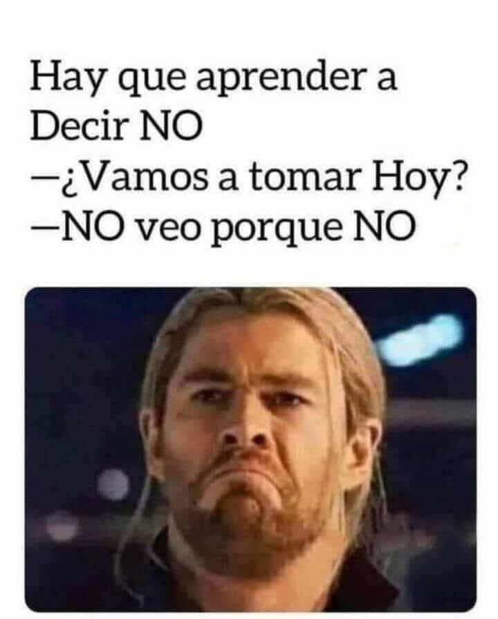 Hay que aprender a decir que no