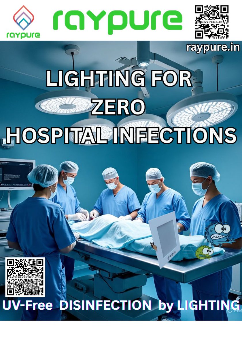 Raypure UV Free Disinfection Lighting tweet media