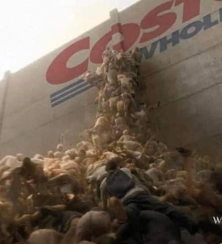 El COSTCO en estos momentos...