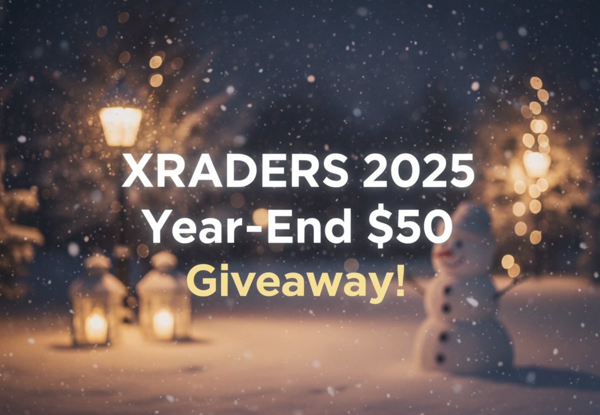 🎄XRADERS Year-End $50 Giveaway!🎄
How do you think #Bitcoin will close out 2025? 👀

Share your $BTC price prediction or market outlook for year-end and join the #giveaway!

How to enter:
1️⃣ QRT this event post with your $BTC price prediction or market outlook for year-end
2️⃣