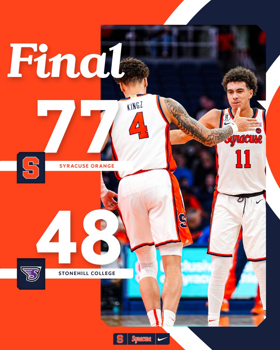 Cuse_MBB's tweet image. Business handled ☑️

Back in the Dome to tip off ACC play vs. Clemson on Dec. 31 (2 PM)