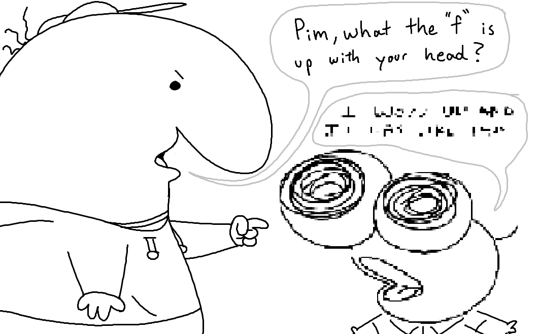 juniebait's tweet image. this specific art makes me giggle because it really nailed charlies fat chudness