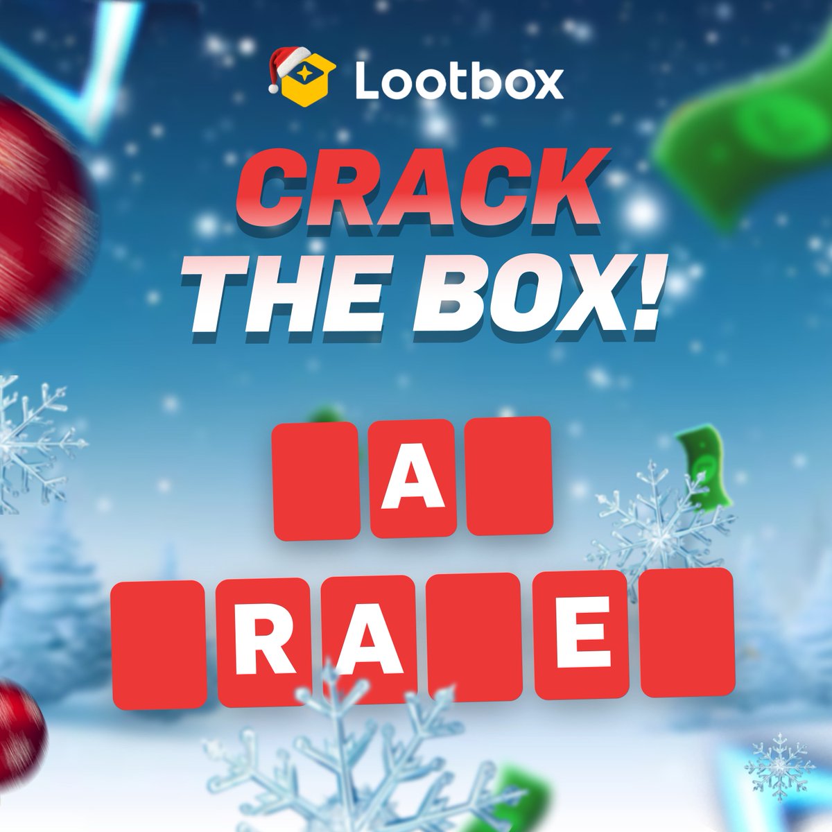 lootbox's tweet image. Your holiday teaser for today 🎁

Guess the box below 👇

💛 + 🔁 + 🆔