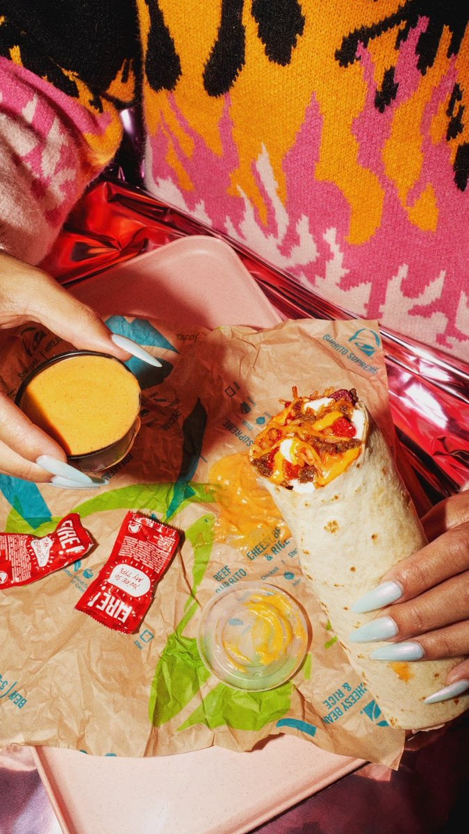 lacesouI's tweet image. taco bell food poll