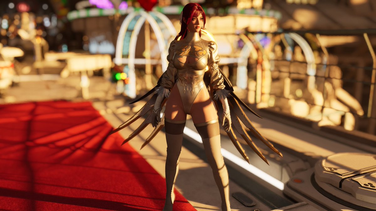 ShiloSong's tweet image. Some of my Serena outfits from First Descendant.