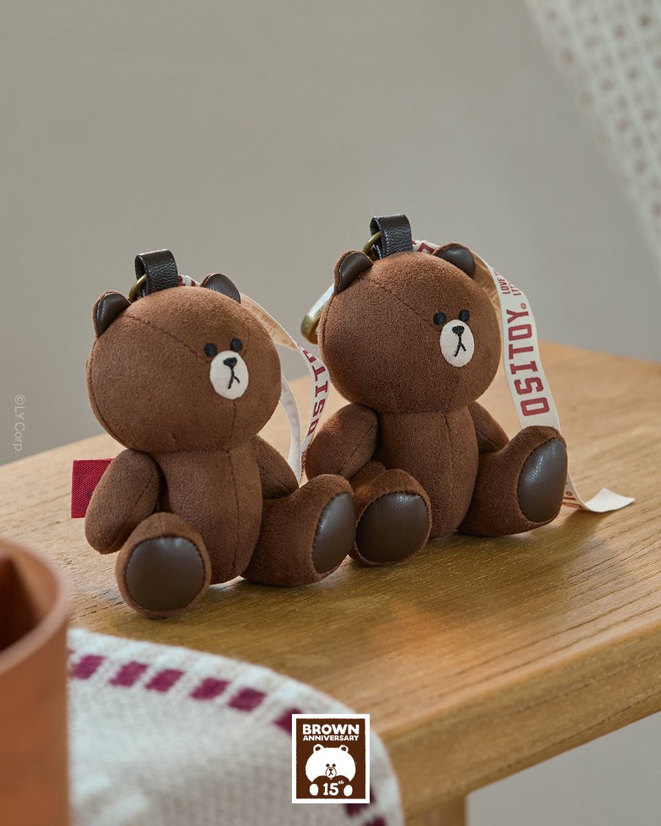 FROM BROWN TO YOU❤️ LINE FRIENDS BROWN OSITOY BROWN 15th