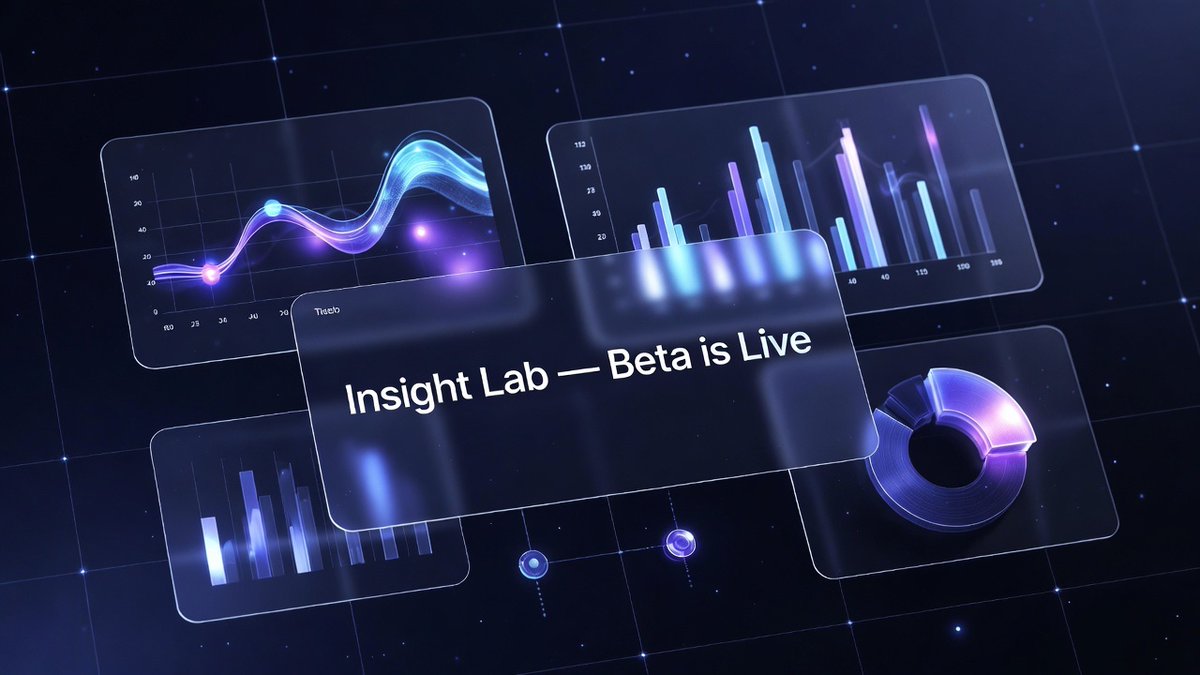 NeuroTechHubIA's tweet photo. Insight Lab (Beta) is now live.
A new space to explore AI insights, simulations, and data visualization in real time.

This is just the beginning.
Test it, explore it, and help us shape the future.

👉 https://t.co/gWercgs7M2 https://t.co/71XGwbwHEg