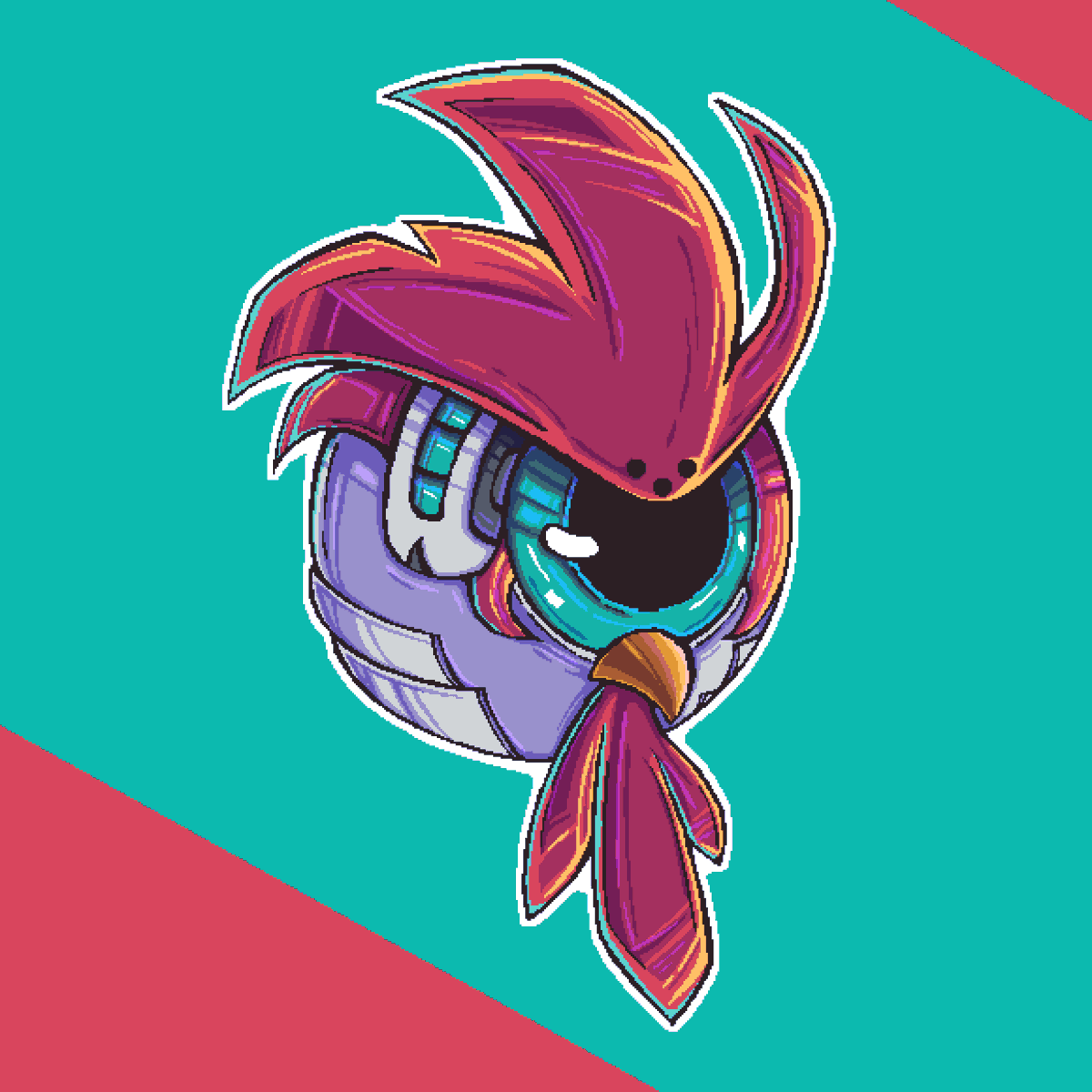 dalgalloart's tweet photo. My first Christmas gift, made by my friend @xyZoim during the Secret Santa with @NoBloco_br.
Now I have a rooster cyclops PFP! So sick! Best Secret Santa gift ever. Thanks a lot, my bro!🎄🔥 🔥🔥 https://t.co/UW7LcoWI0D