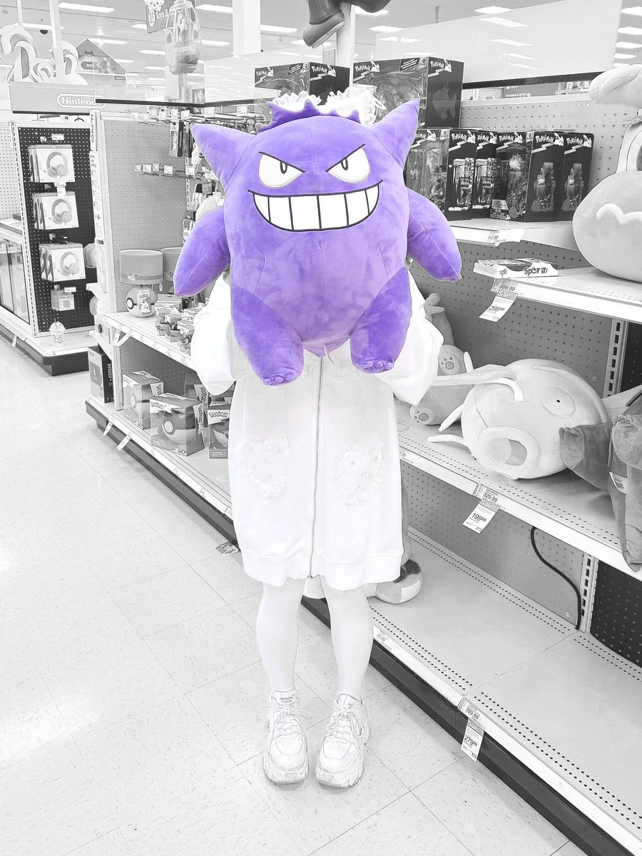 今日、野生のゲンガー見つけた！໒꒰∗ ɞ ̫ ɞ ∗꒱ა めっちゃ